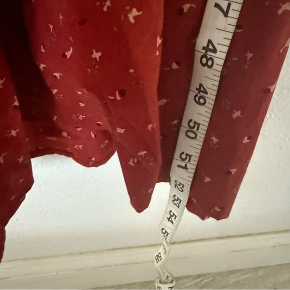 Christy Dawn red print axi dress size S - Picture 10 of 16